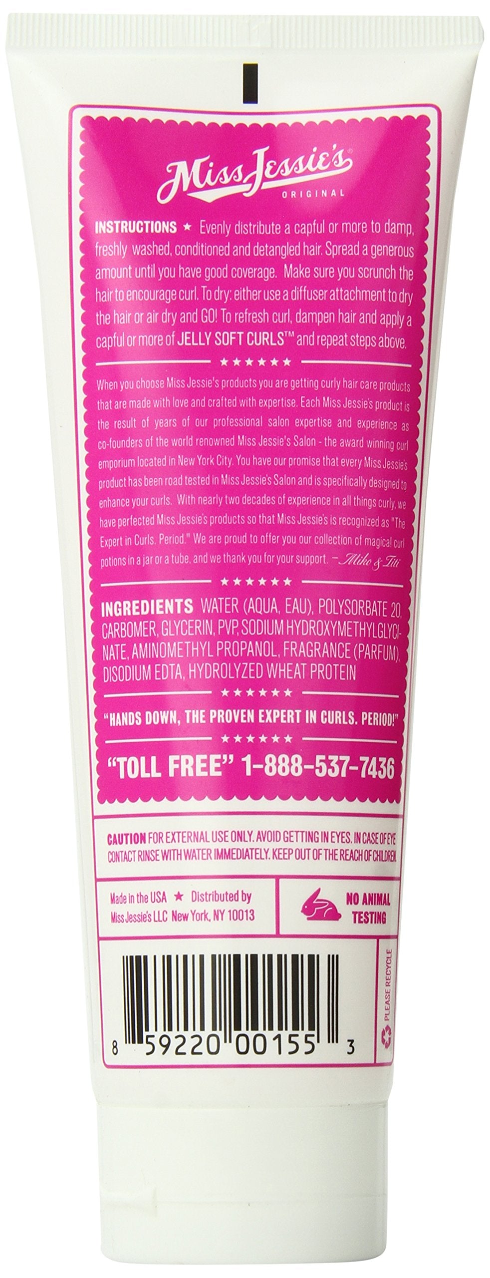 Miss Jessie's Jelly Soft Curls in hands for easy, frizz-free curl definition.