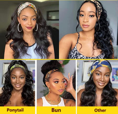 Miss Lee 18 inch body wave wig with voluminous texture.