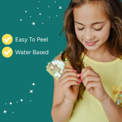 MISS NELLA Sweet Little Pack glitter swatches show bright shades for mini-glam looks.
