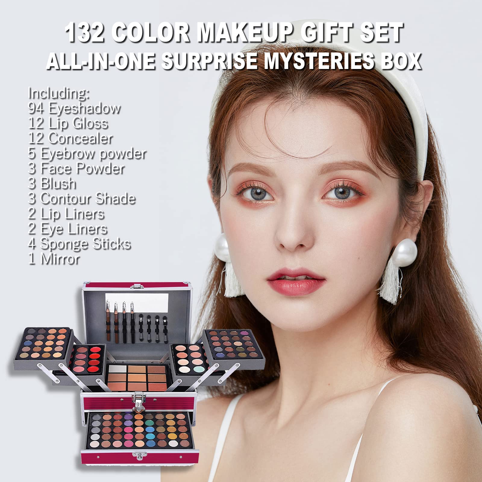 Miss Rose dual lip liner and eyeliner set for precision lining.