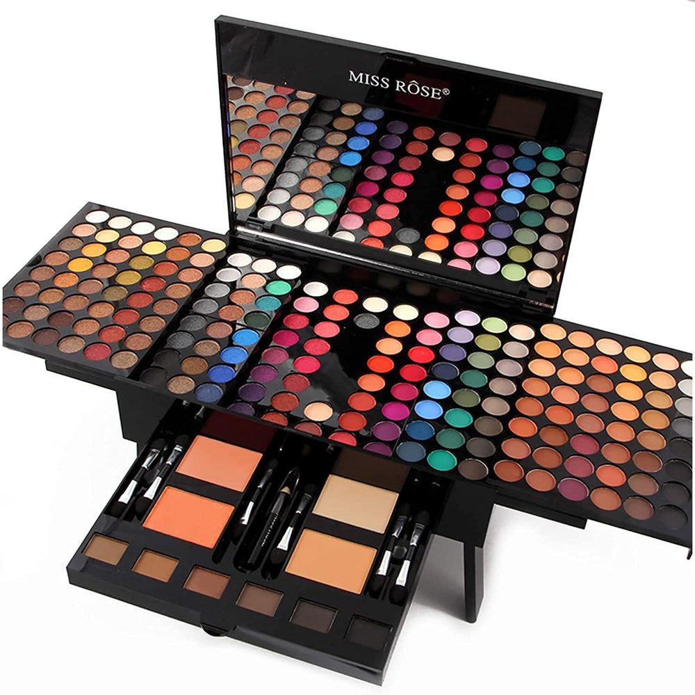 Miss Rose eyebrow powder with six colors to shape and define brows.