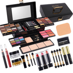 Miss Rose M 58 Color Kit compact mirror enables on-the-go makeup.