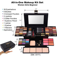 Miss Rose M-58 eyeshadow palette collection with creamy, blendable pigments.