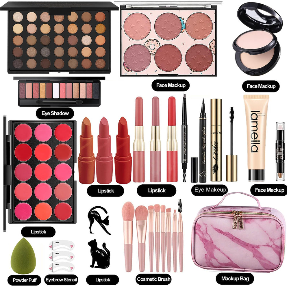 Miss Rose M makeup kit cosmetic bag keeps essentials organized for travel and daily use.