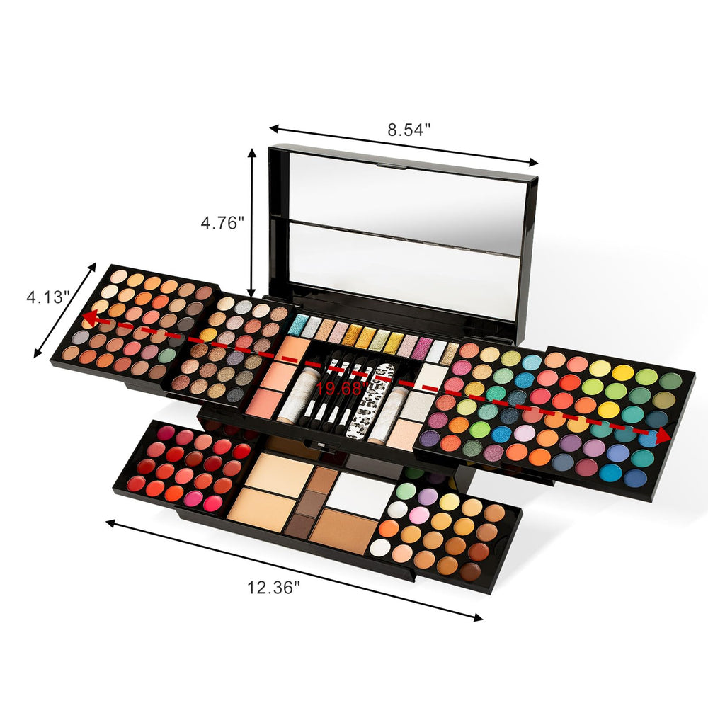 Miss Rose M187 colors close-up highlights smooth pigments ideal for quick flawless blending