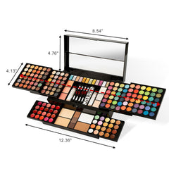 Miss Rose M187 colors close-up highlights smooth pigments ideal for quick flawless blending