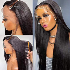 Miss Flower ear-to-ear lace front wig with secure edge and invisible blend.