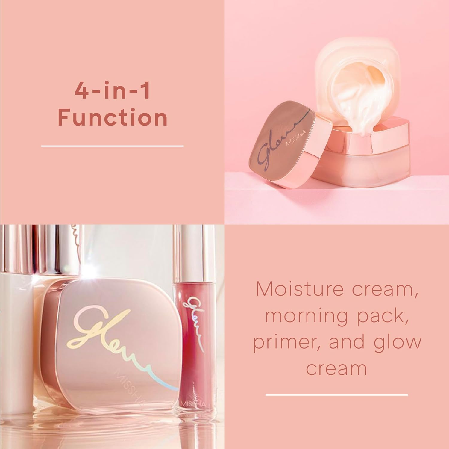 MISSHA Glow Skin Balm used before makeup for a glass-skin glow.
