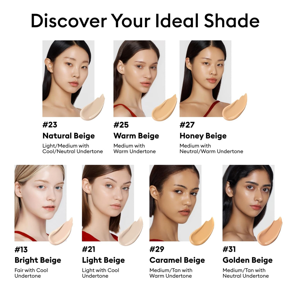 Missha No.27 shade on skin illustrates warm-neutral undertones for versatile fit.