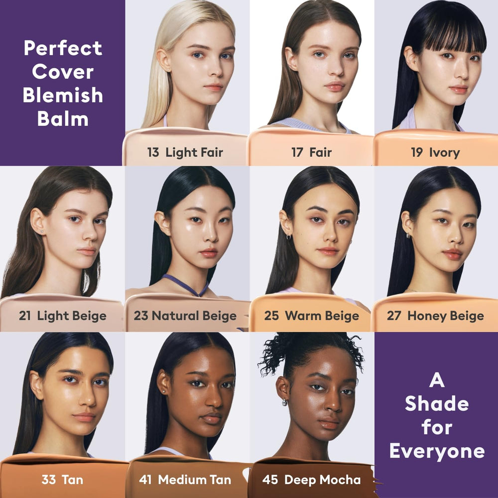 MISSHA M Perfect Cover Serum BB Cream No.23 skin swatches on light-to-medium tone