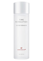 MISSHA Time Revolution First Essence 5X bottle ready for daily hydrating use.