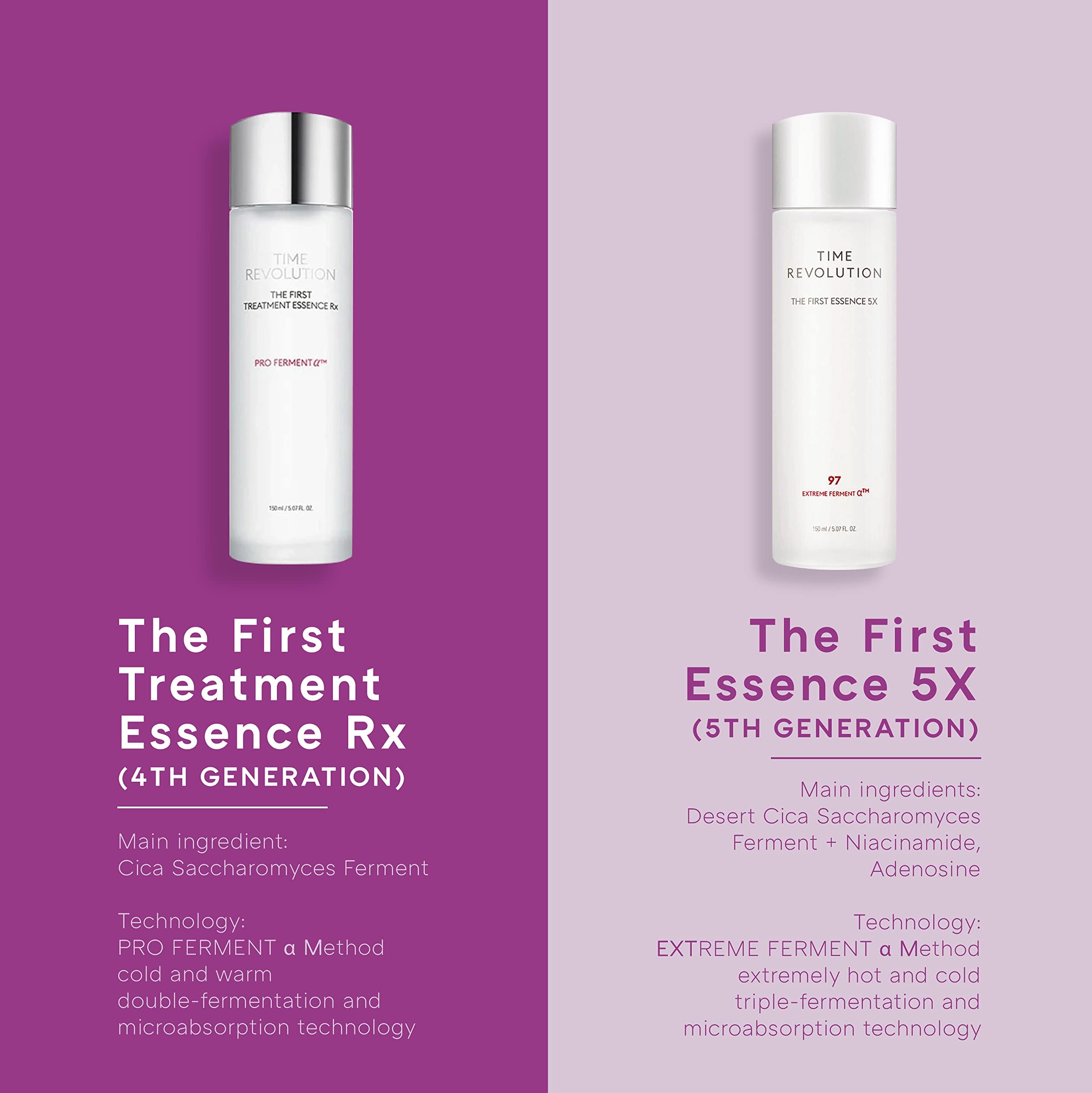 MISSHA Time Revolution First Essence RX application on skin illustrating quick absorption