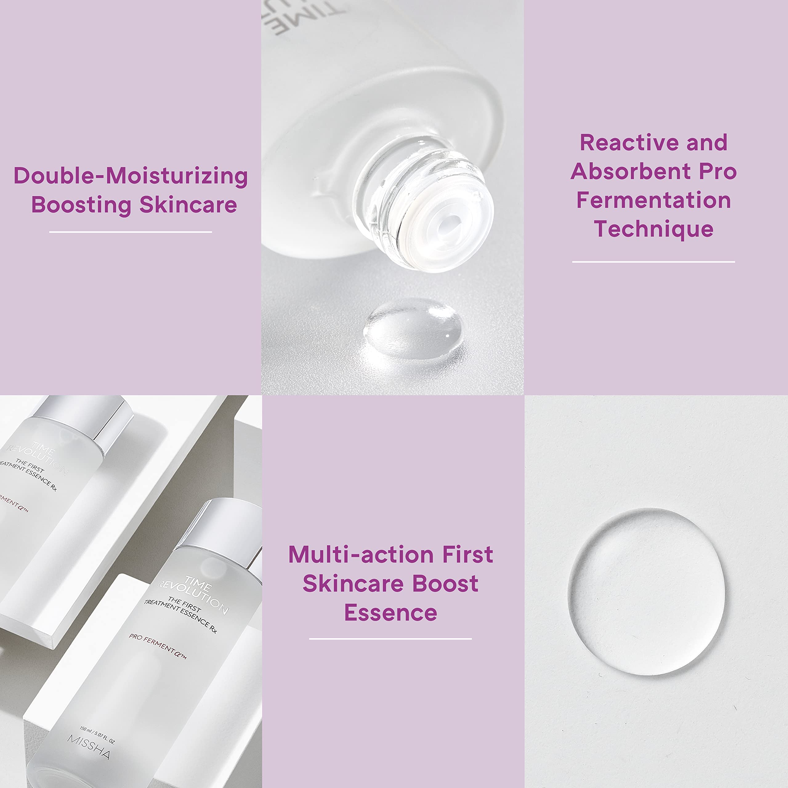 Missha Time Revolution RX texture close-up reveals silky, lightweight essence