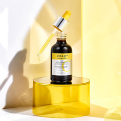 MISSHA Vita C Plus pump-action ampoule ready for precise, mess-free application