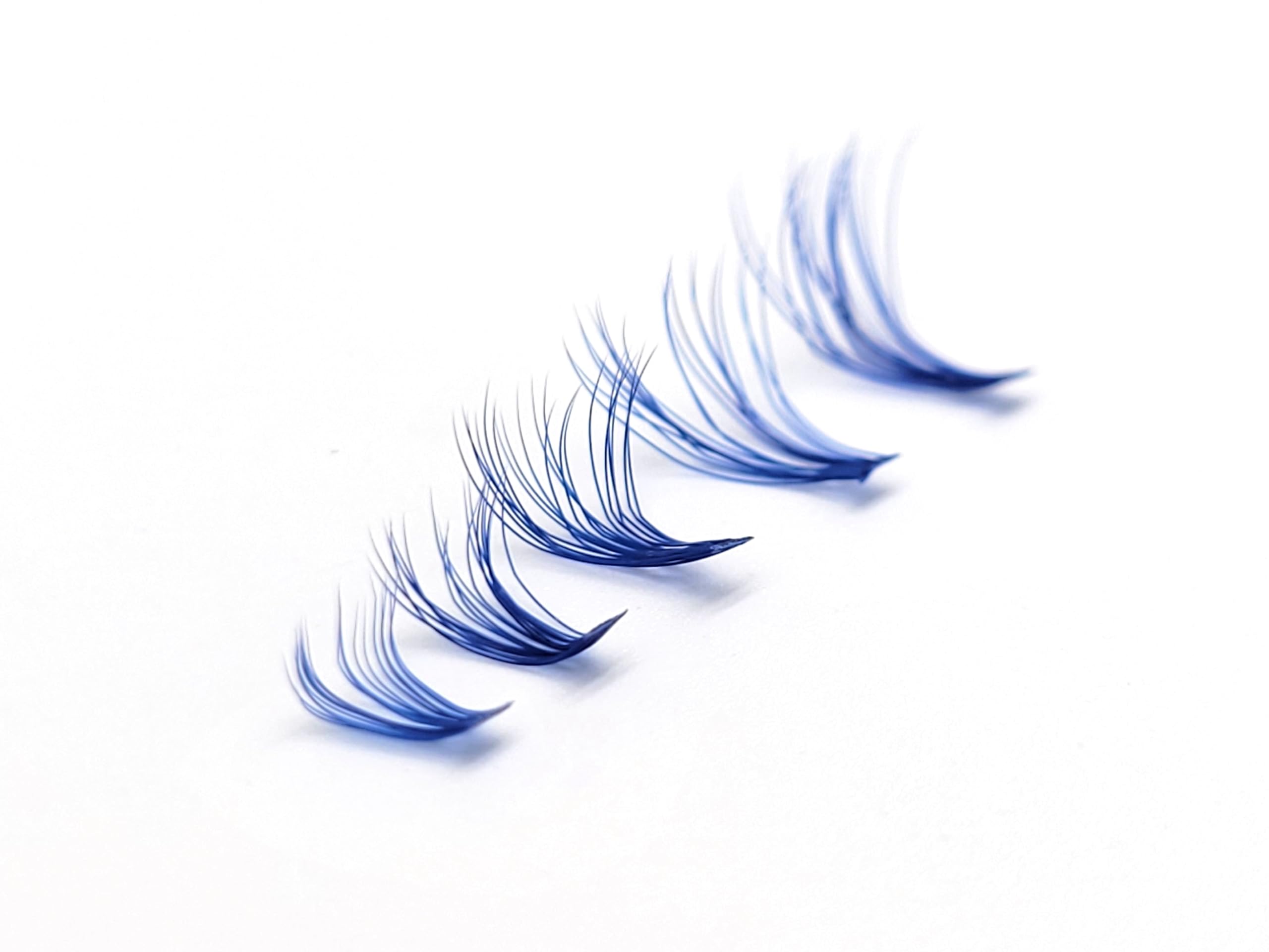 Misslady reusable blue lash clusters for party and cosplay looks