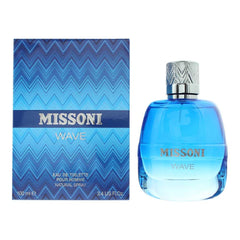 Missoni Wave Men EDT spray bottle for everyday citrus freshness.