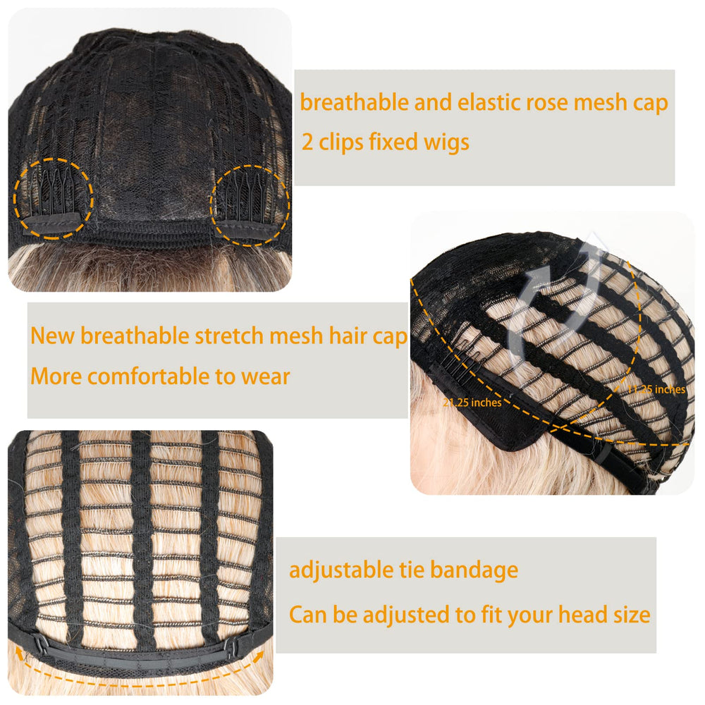 MISSQUEEN breathable mesh cap keeps you comfortable during long wear.