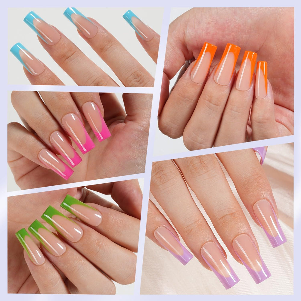 Misssix 15 sizes nail tips database helps you find a perfect fit