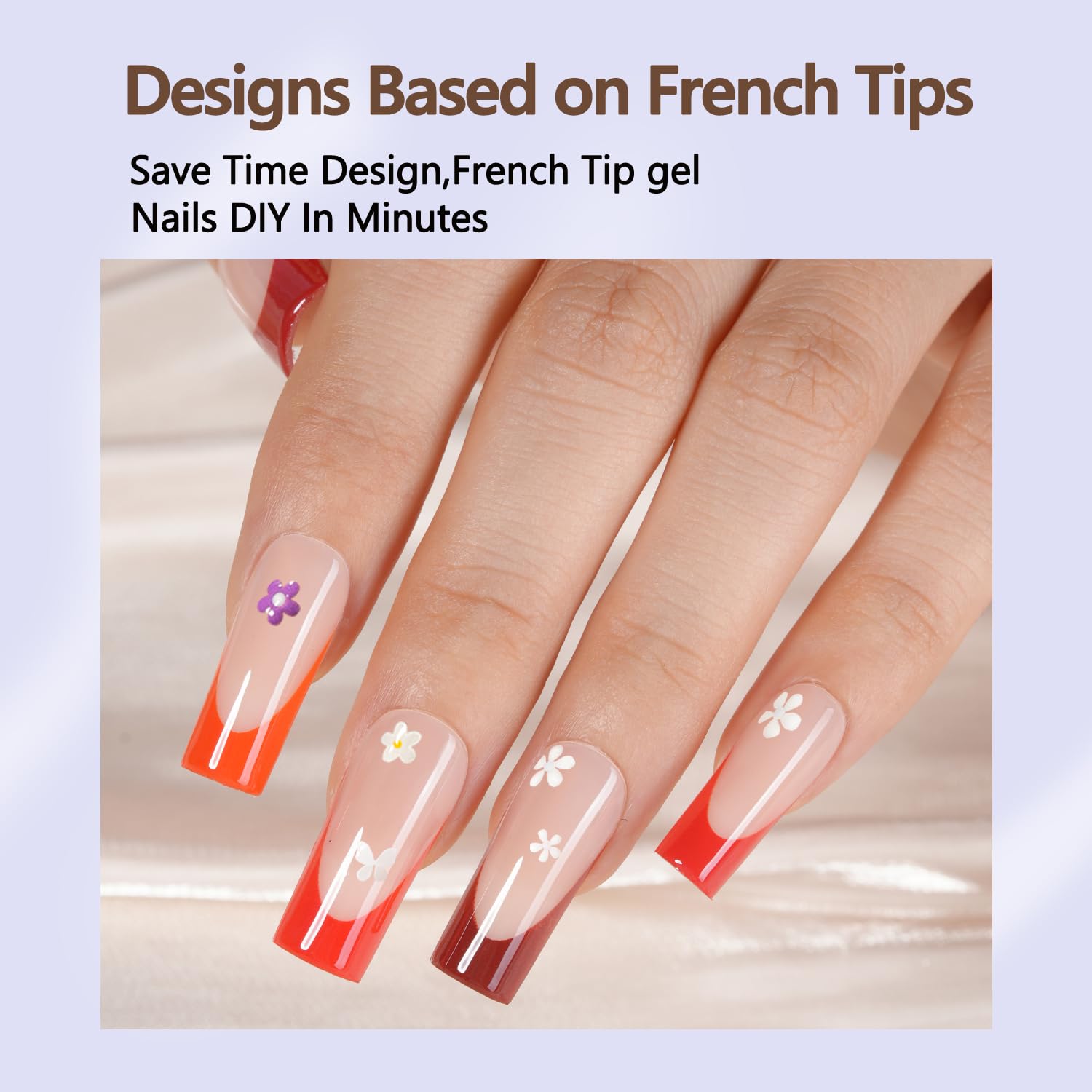 Misssix tips enable easy press-on application for quick nails.