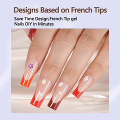 Misssix tips enable easy press-on application for quick nails.
