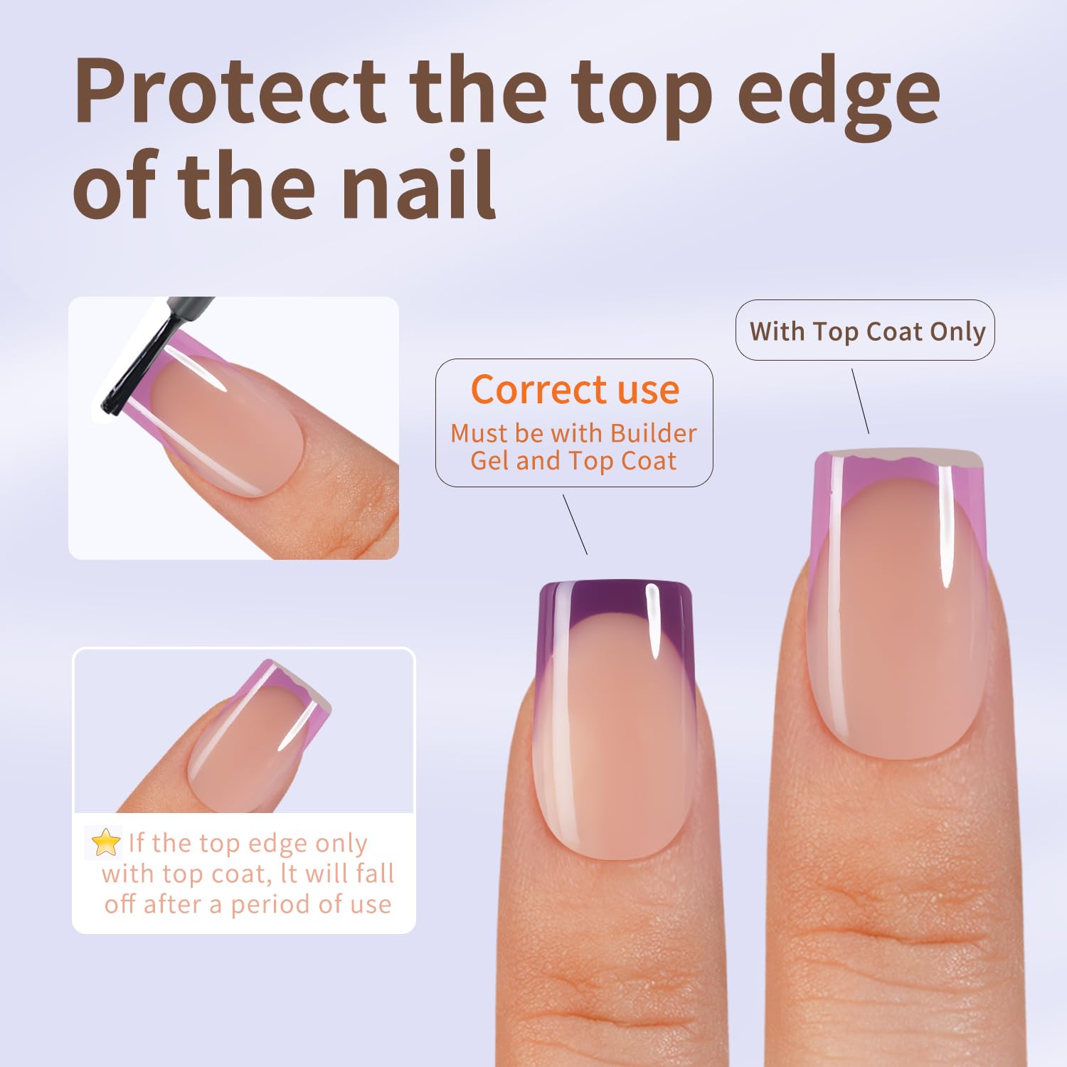 Misssix press-on nails ready for easy glue-on application