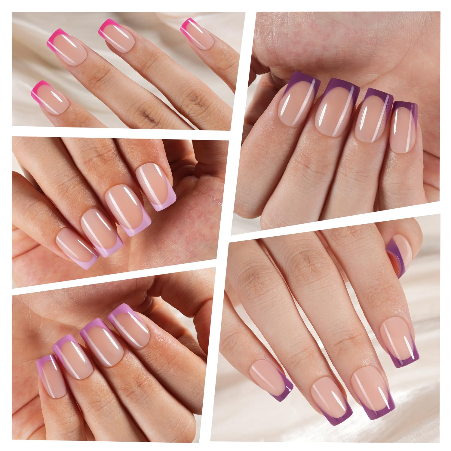 Misssix short-square tips with shallow curve for comfortable fit