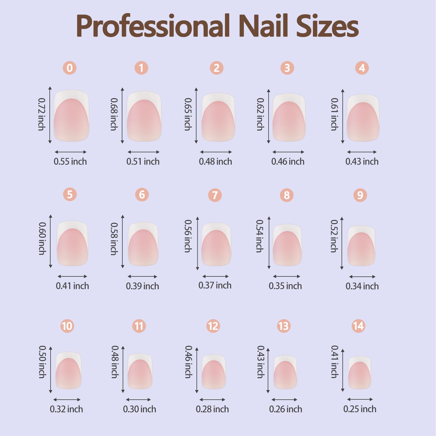 Misssix French tips help you achieve a DIY salon-like final look.