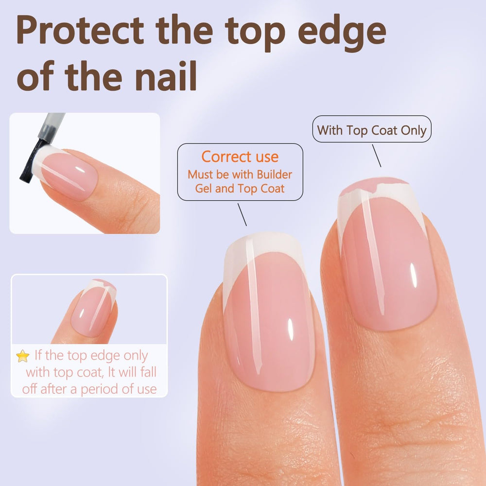 Misssix tips offer long-lasting wear, often over three weeks with proper adhesion.