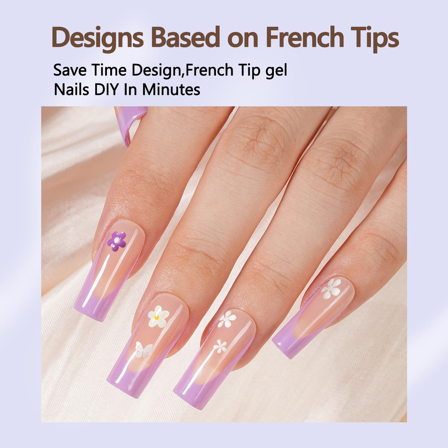 Misssix long-lasting nail tips offer up to three weeks of wear