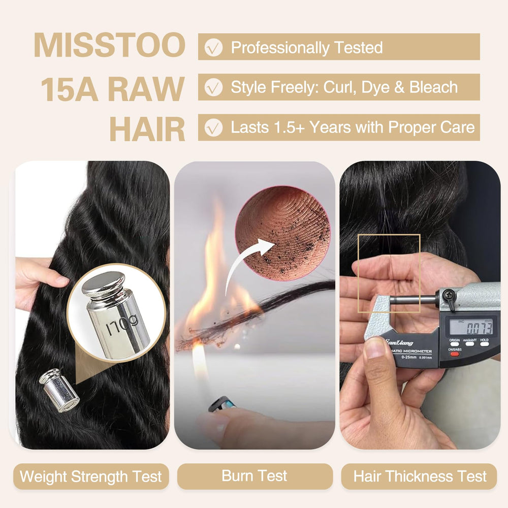 Misstoo bundle density and true length display for accurate results.