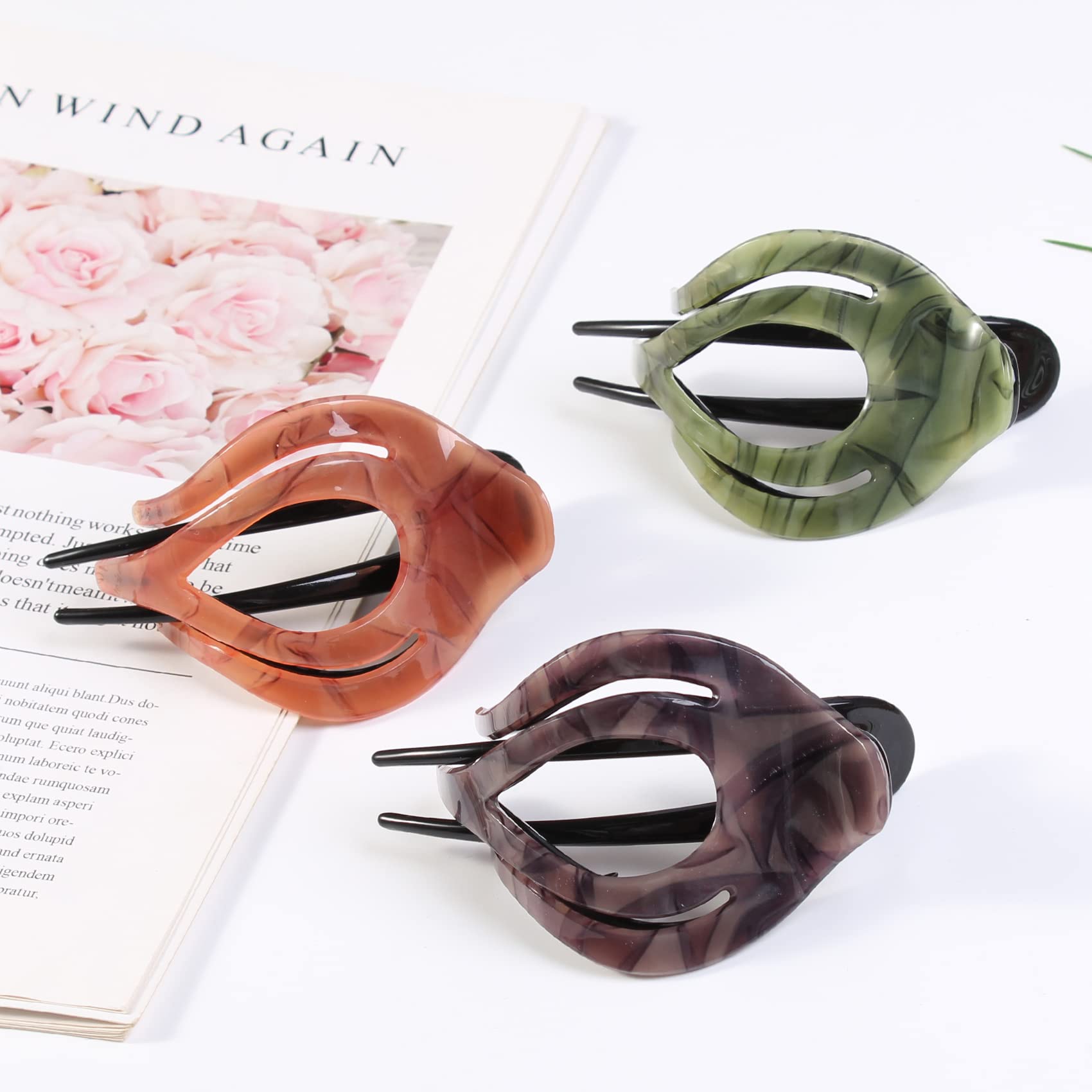 Mistofu back view of clips on surface suggests compact storage and ready-to-wear convenience