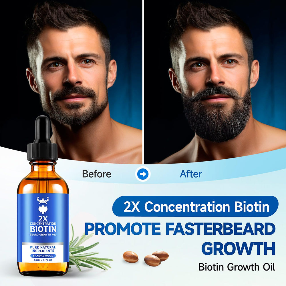 MistySprite beard growth oil dropper for easy daily use