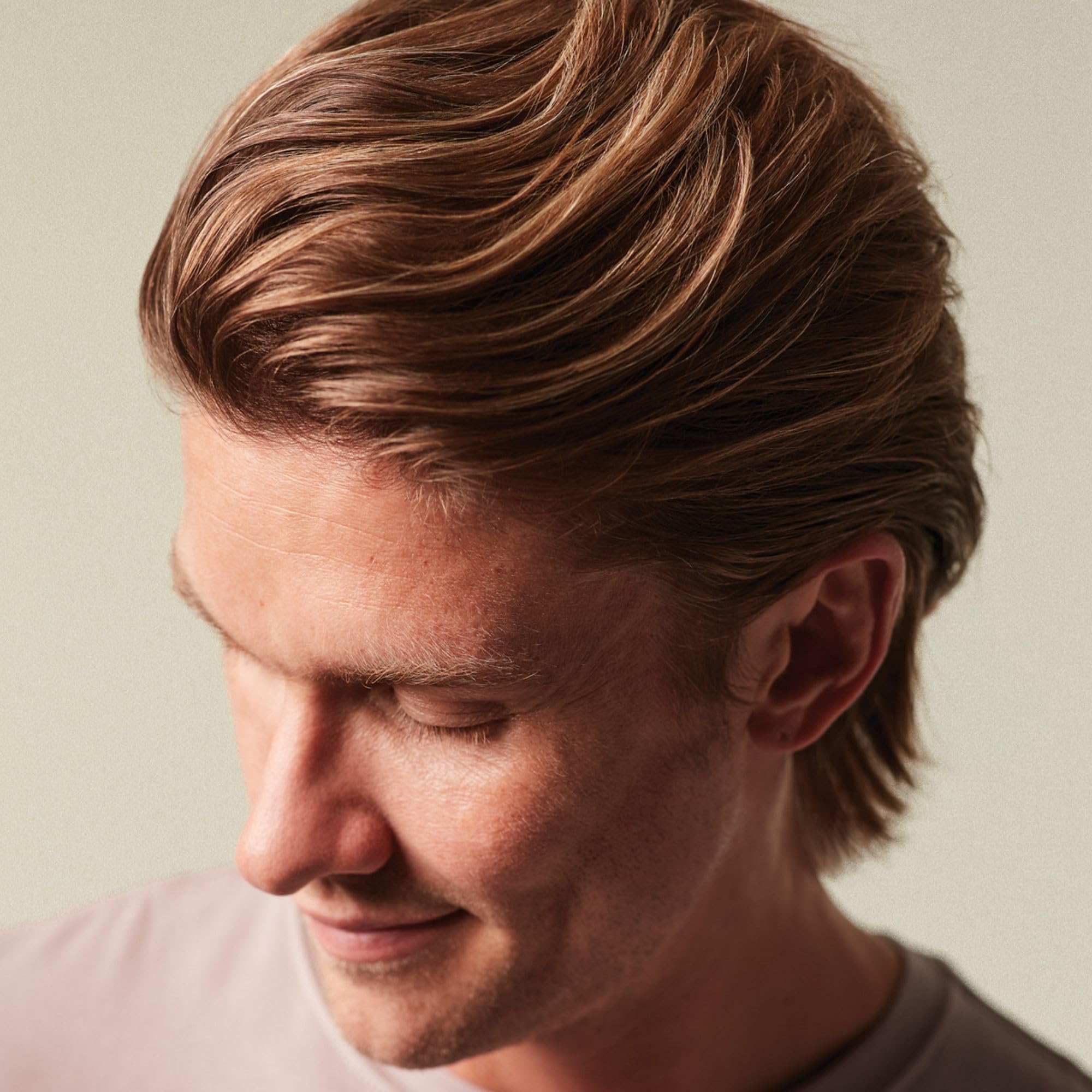 MITCH Calibrate Thickening Cream hair volume application reveals fuller fine hair