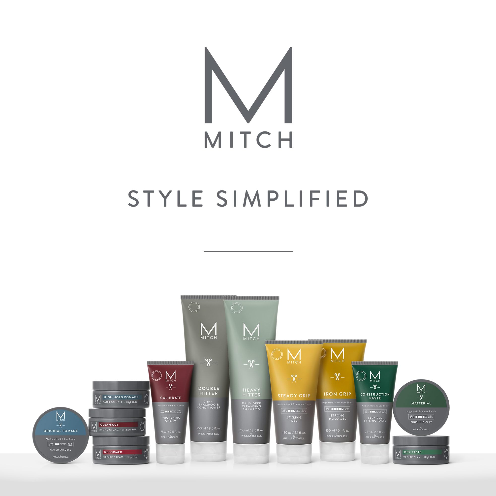 MITCH Clean Cut Styling Cream fragrance note with citrus-floral scent on hair