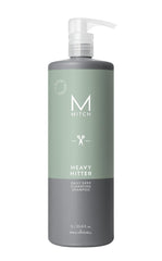 MITCH Heavy Hitter bottle showing daily deep cleanse for refreshed hair