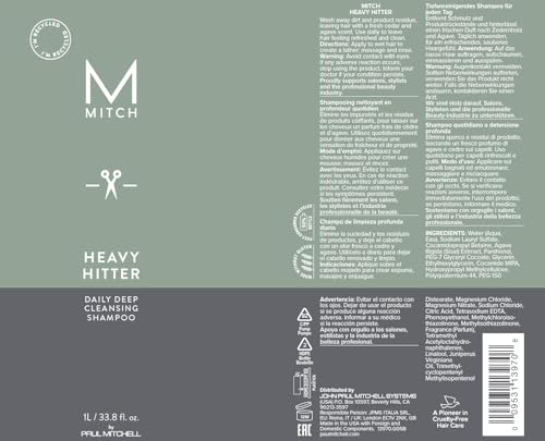 MITCH Heavy Hitter packaging mockup showcasing modern eco-conscious design