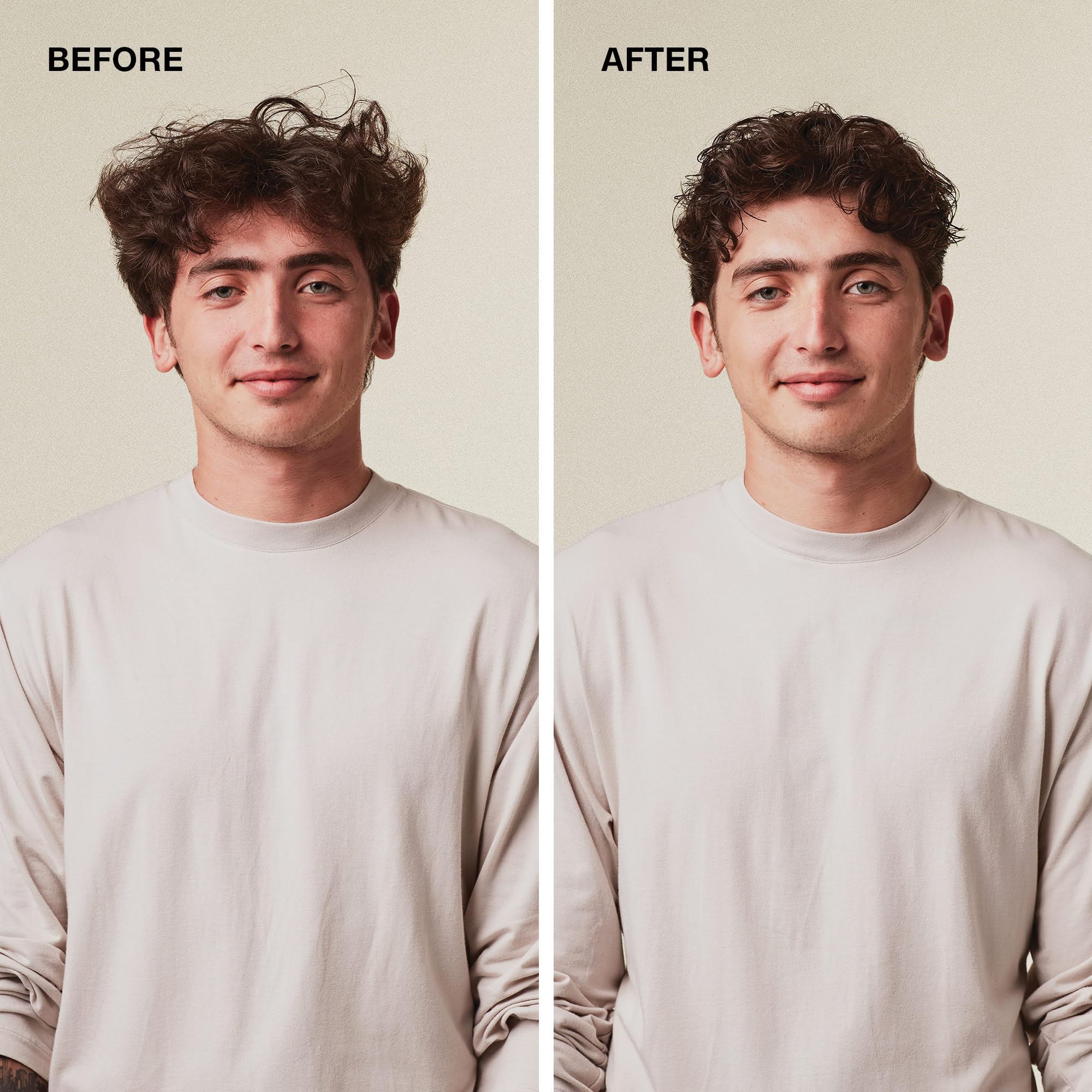 MITCH Matterial Finishing Clay textured-hairstyle demonstrates modern, defined texture.