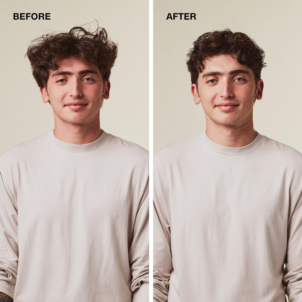 MITCH Matterial Finishing Clay textured-hairstyle demonstrates modern, defined texture.