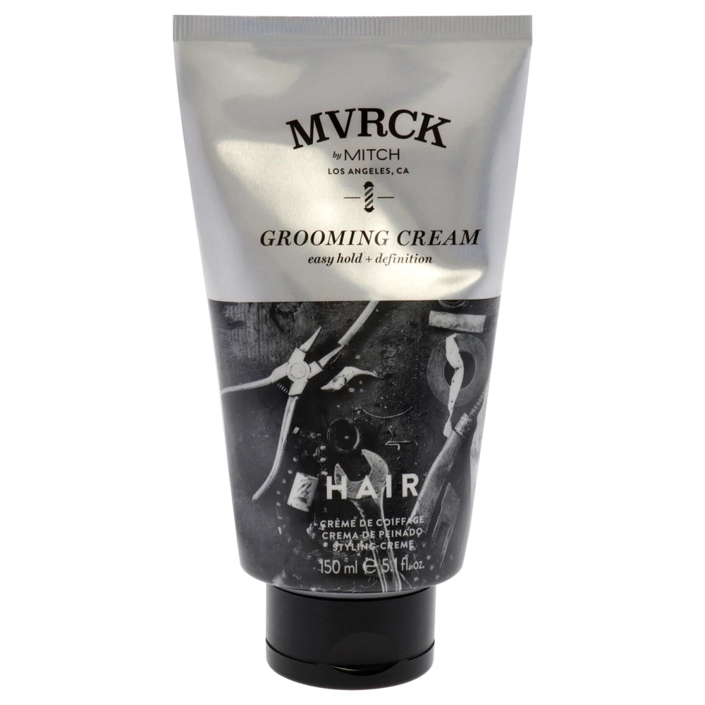 MITCH MVRCK grooming cream jar close-up highlights natural shine and light hold