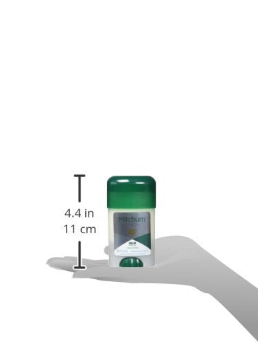 Mitchum Clinical Soft Solid Deodorant Stick texture close-up shows soft glide.