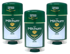 Mitchum Power Gel Unscented packaging close-up highlighting reliable wetness protection.