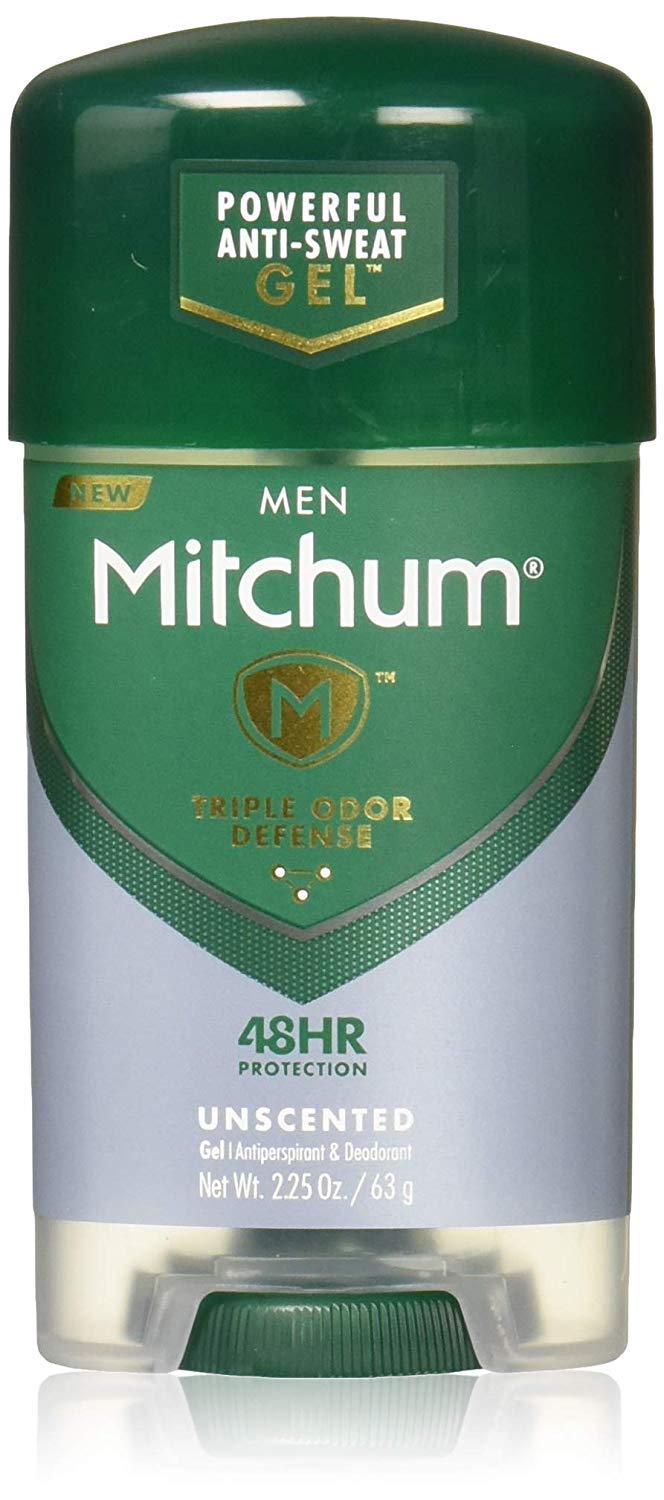Mitchum Power Gel Unscented gel formula enables clean, residue-free application.