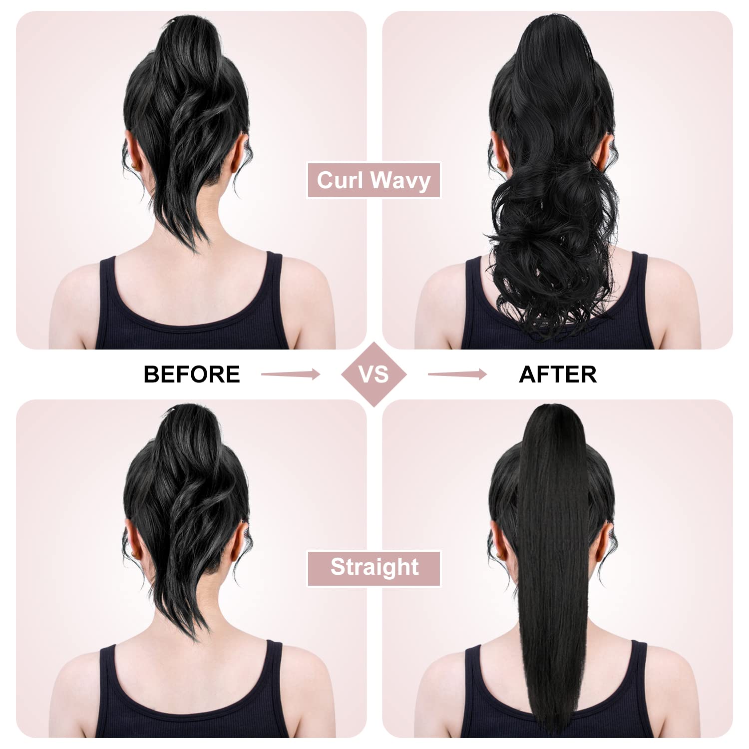 Mitrygreen synthetic hair soft texture resembling natural hair.