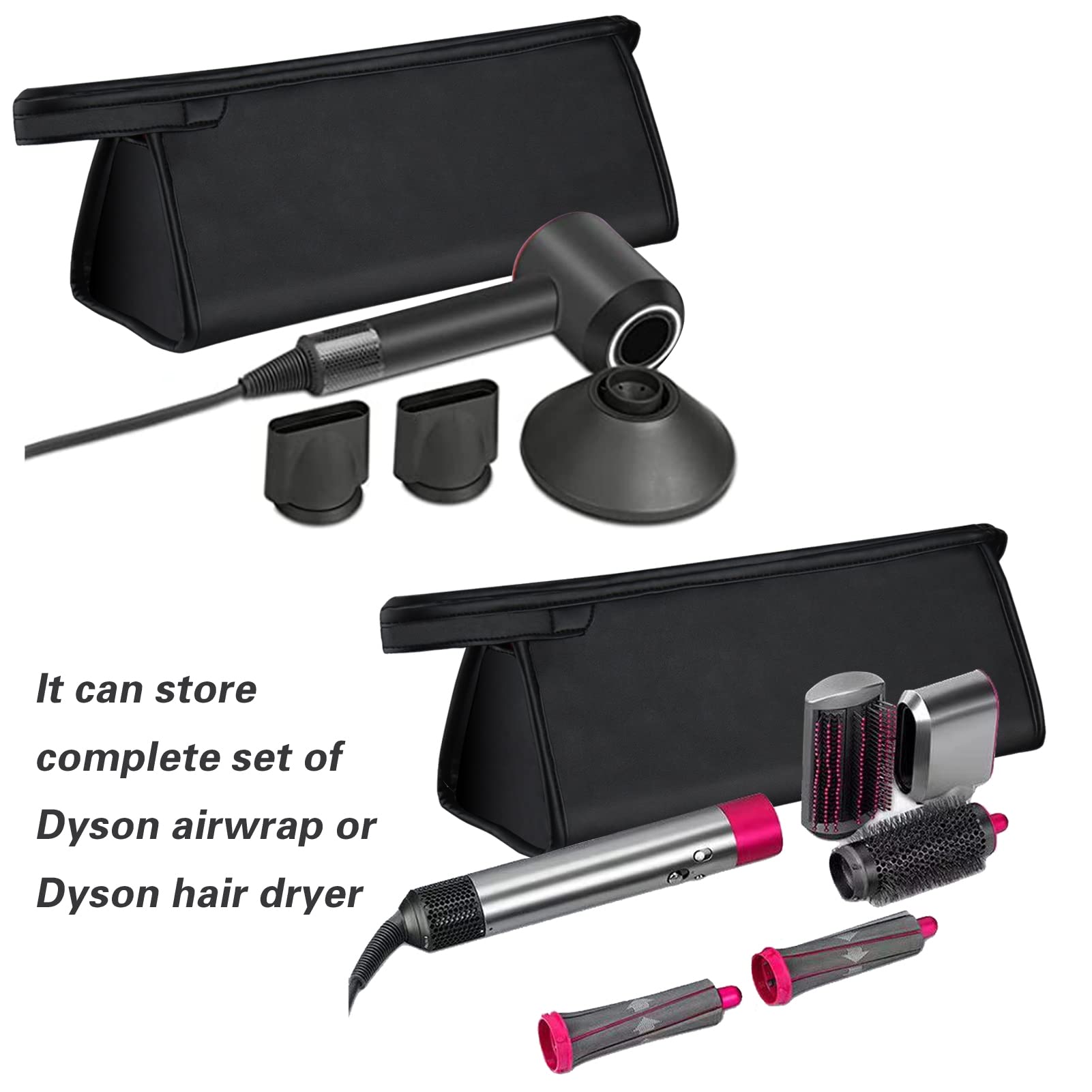 Mity Rain travel case interior with felt lining keeps attachments secure and scratch-free