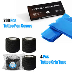 Miuxia tattoo grip tape wraps provide breathable, durable grip and control.