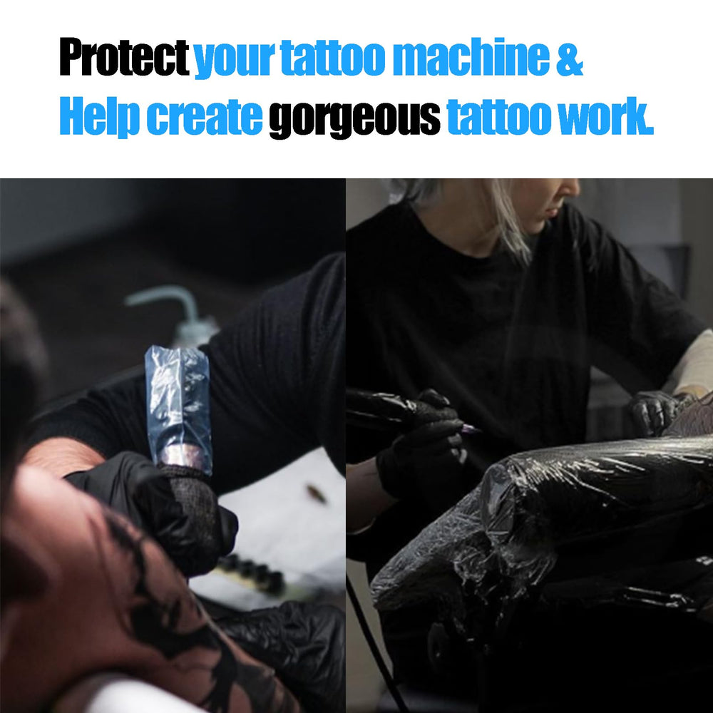 Miuxia blue tattoo pen cover bundle ready for professional use.