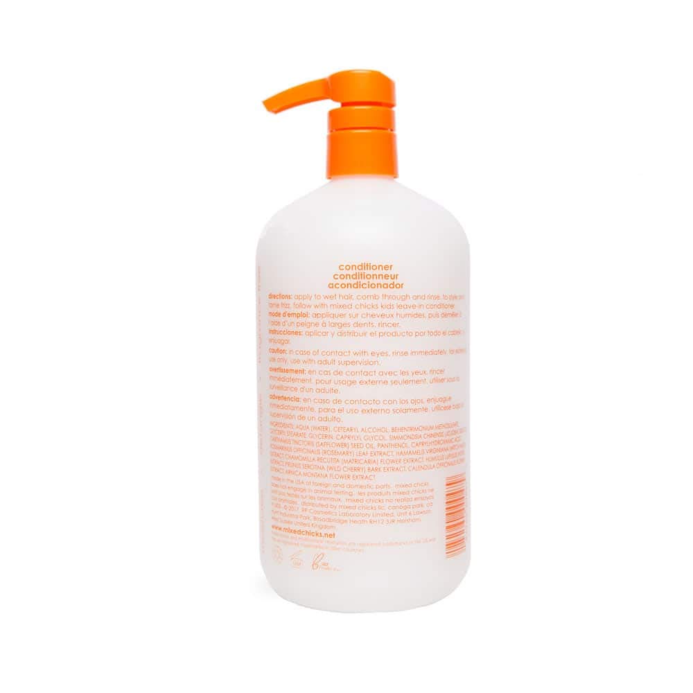 Mixed Chicks Gentle Kids Conditioner pump top—easy application for kids' hair care
