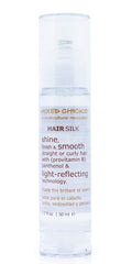 Mixed Chicks Gloss and Shining Hair Silk bottle ready to apply for instant shine.