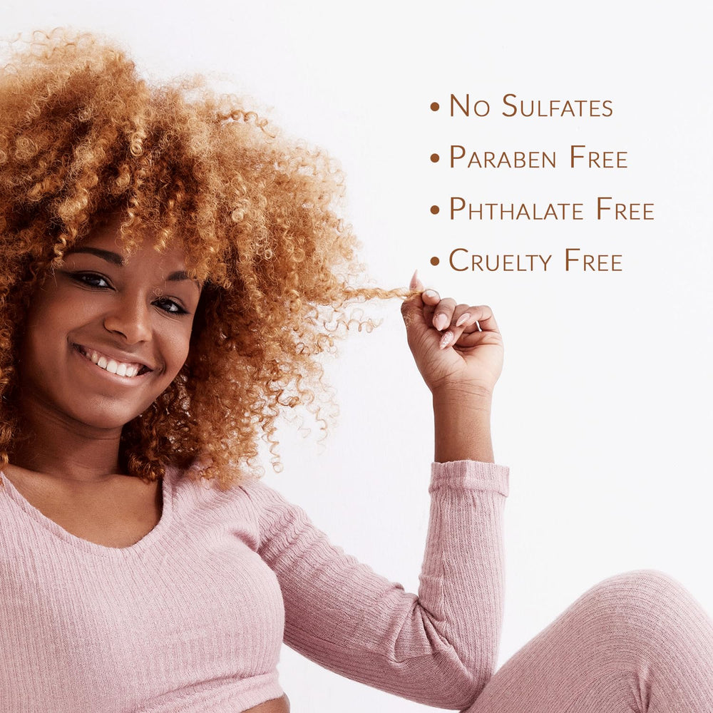 Mixed Chicks ingredients avocado aloe sweet almond oil, nourishing shine.