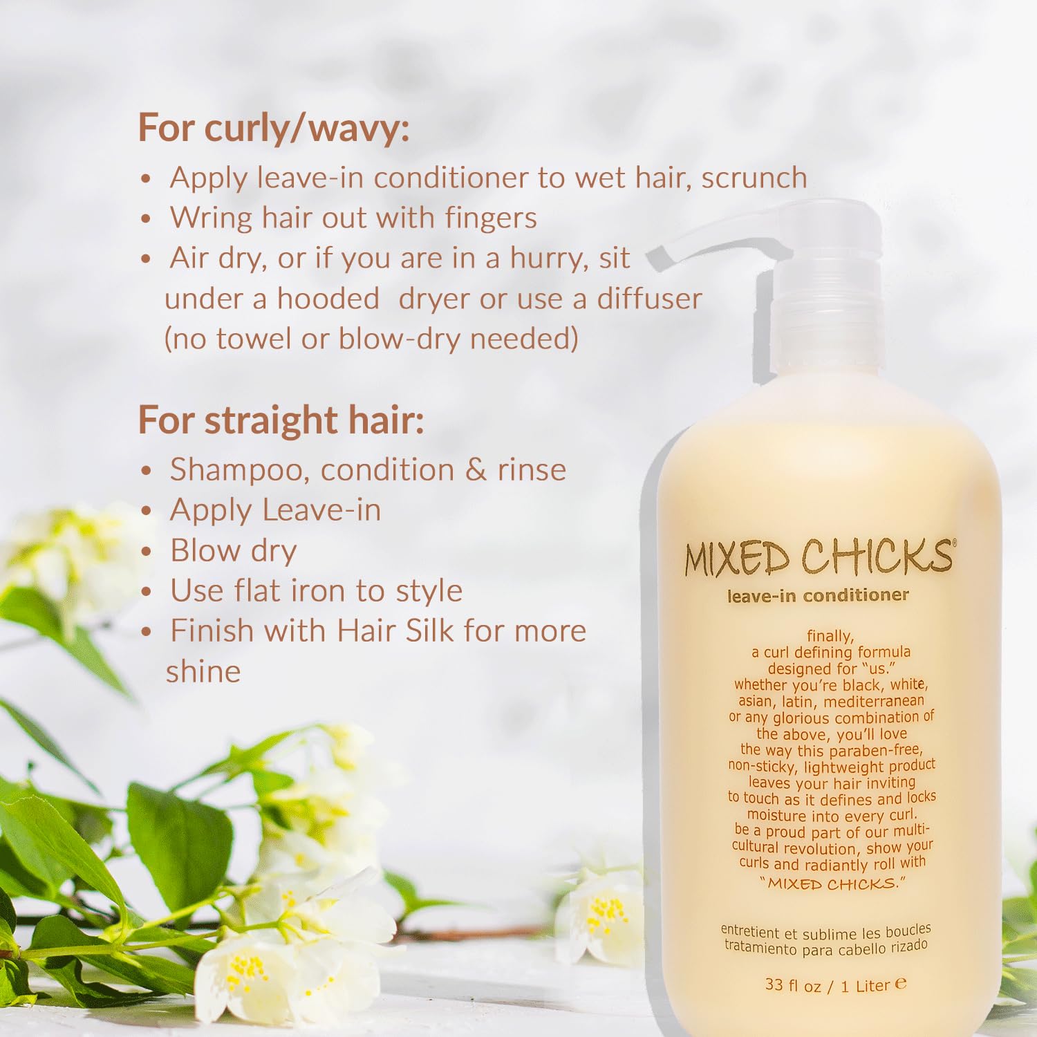 Mixed Chicks jojoba-oil-nourishing-blend emphasizes natural ingredients supporting scalp health.